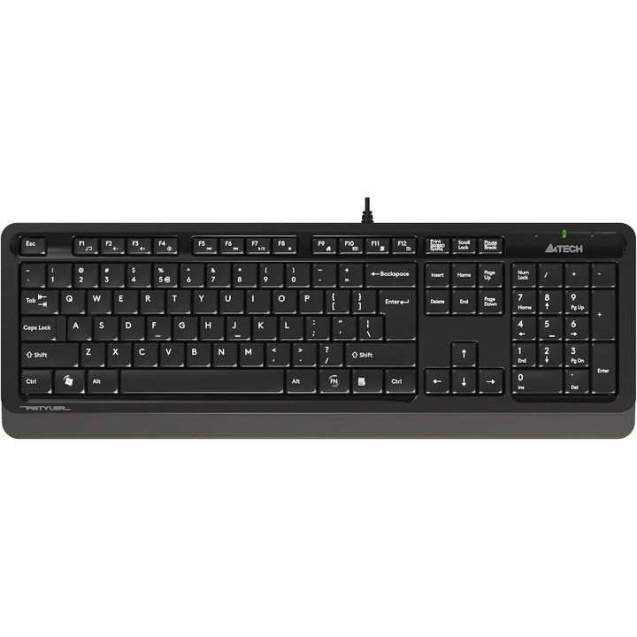 Клавиатура A4TECH FK10, Сив, USB