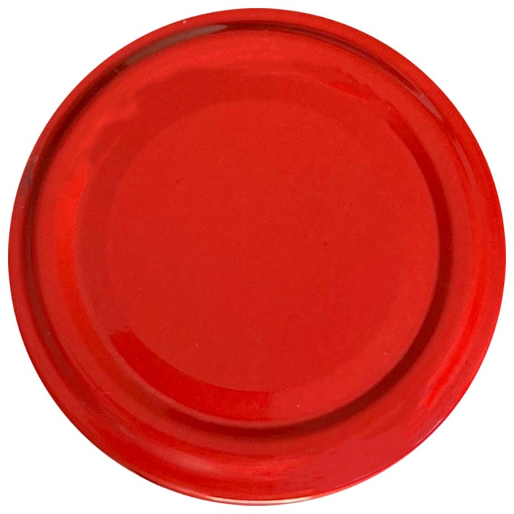 Комплект капачки на винт, Данрос, Червен, Ф53, Метал, 20бр