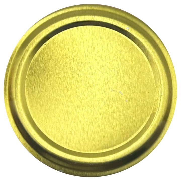 Комплект капачки на винт, Данрос, Златист, Ф58, Метал, 20бр