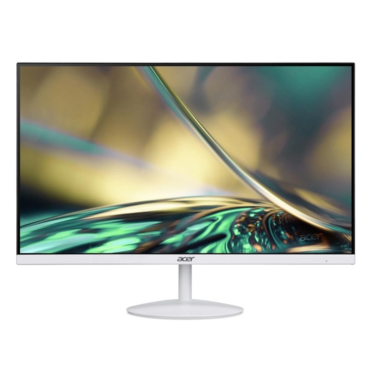 Монитор Acer SA272Ewmix 27" IPS Wide, LED, ZeroFrame, FHD 1920x1080, FreeSync, AG, 1ms (VRB), 100Hz, Ultra-thin, 100M:1, 250 cd/m2, VGA, HDMI, Audio In/Out, Speaker, Tilt, Bluelight shield, Flicker-Less, Acer Display Widget, Kensington Securi UM.HS2EE.E18
