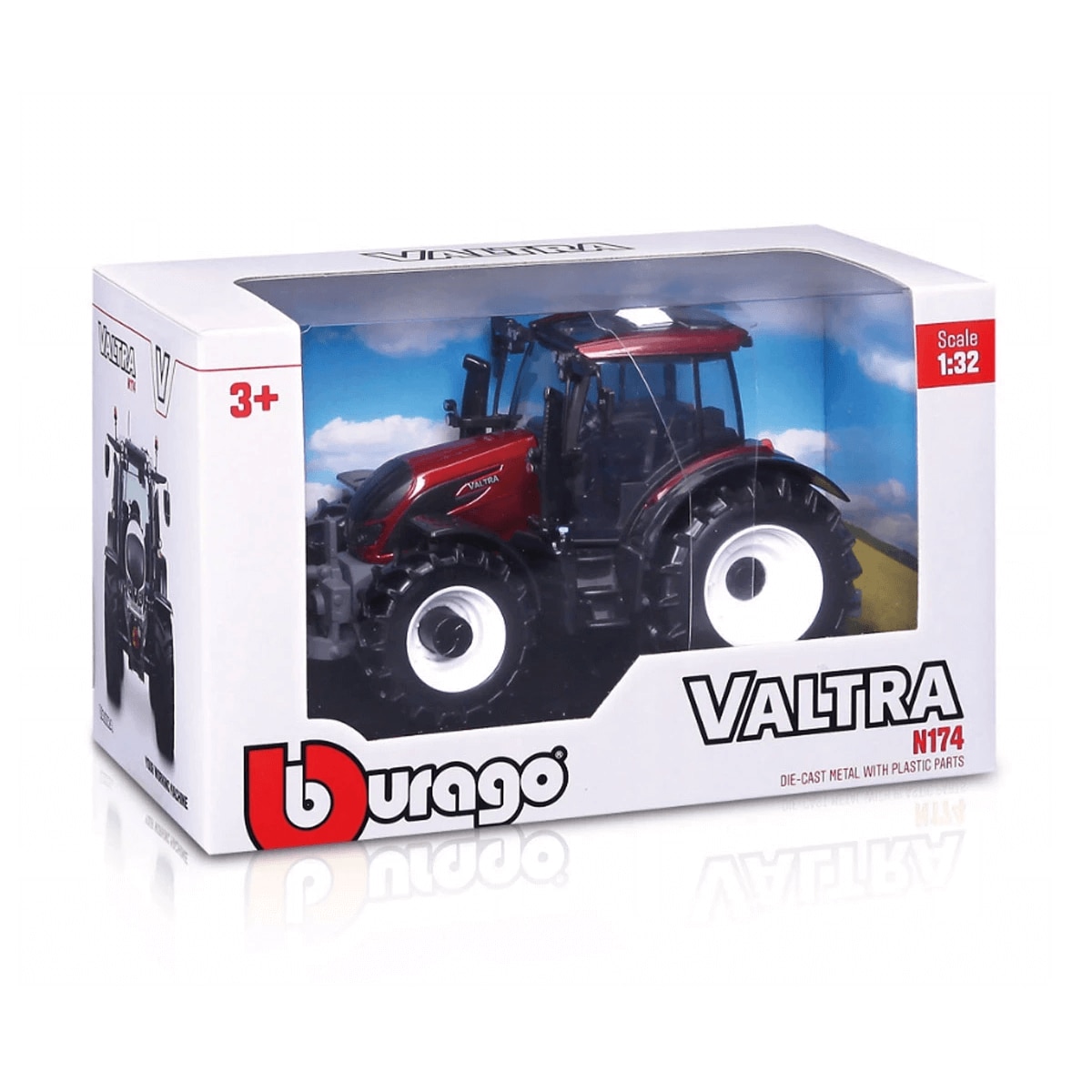 Tractoare Ferma Valtra Bburago, Metal - eMAG.ro