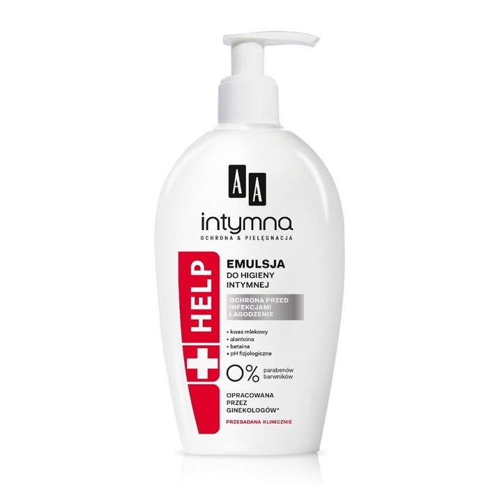 Gel igiena intima AA Intymna, alantoina si d-pantenol, 300ml