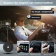 Модул за безжичен адаптер Aivetrie, Android Auto, Свързва се автоматично, WiFi 5GHz, Лесна конфигурация Plug and Play, Гласов контрол на Google, Съвместим с нормален USB или USB тип C, Черен