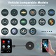 Модул за безжичен адаптер Aivetrie, Android Auto, Свързва се автоматично, WiFi 5GHz, Лесна конфигурация Plug and Play, Гласов контрол на Google, Съвместим с нормален USB или USB тип C, Черен