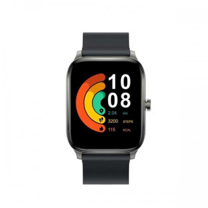 Комплект Смарт часовник Xiaomi Haylou LS09B GST с Bluetooth, 12 спортни режима, TFT дисплей + 6 бр протектори за екран, 1 борй каишка