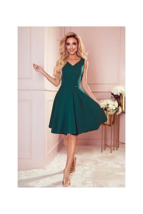 Numoco Дамска мини рокля Banbus тъмносин, Тъмносин, L