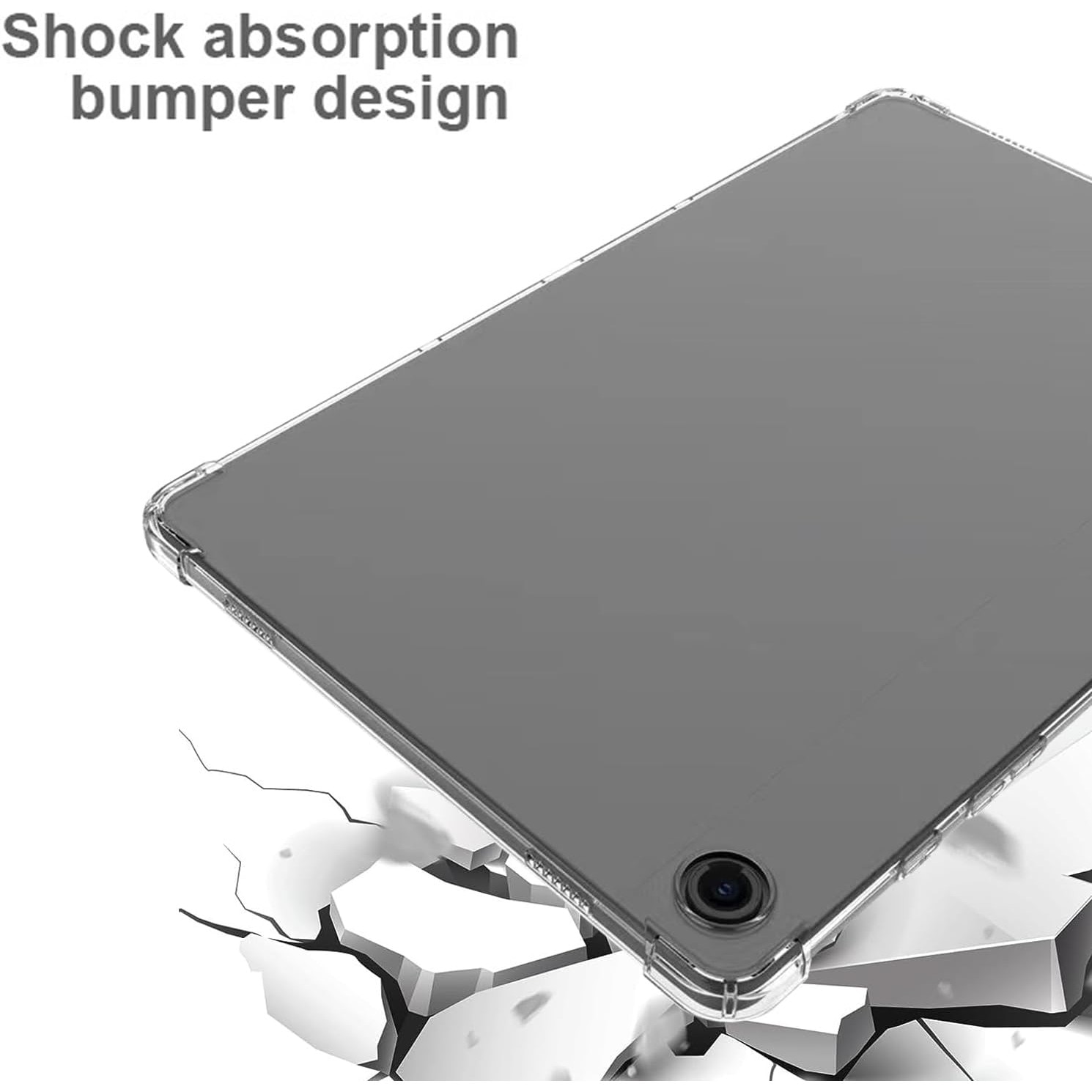 Husa Gel TPU pentru tableta Samsung Galaxy Tab A9, 8.7" (2023) - Transparenta