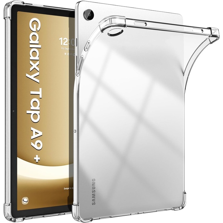 Gél TPU tok Samsung Galaxy Tab A9 Plus 11,0" (2023) tablethez - átlátszó