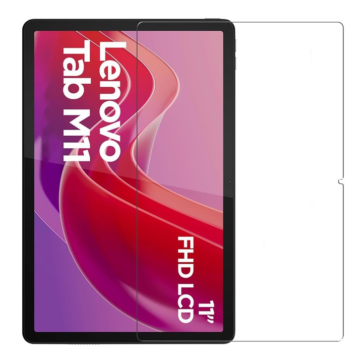 Folie Tempered Glass pentru tableta Lenovo Tab M11, 11.0" (2023), Sticla Securizata