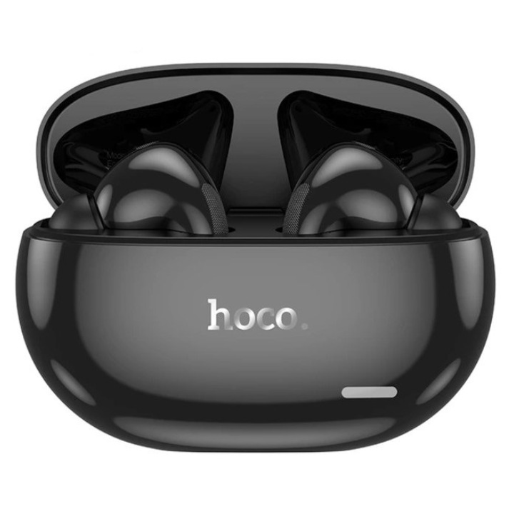 Bluetooth слушалки Hoco, модел EW60, намаляване на шума, функция Siri, черни