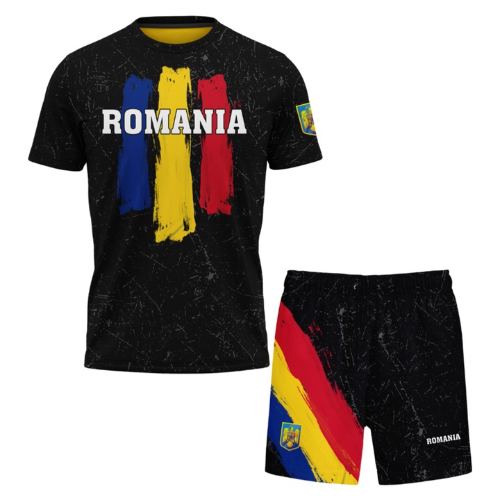 Echipament sportiv copii romania 11.0, multicolor