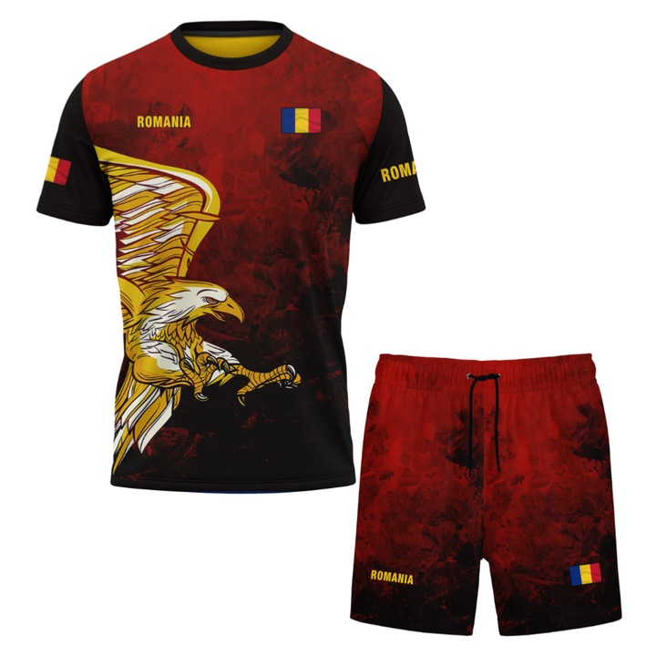 Echipament sportiv copii romania 12.0, multicolor