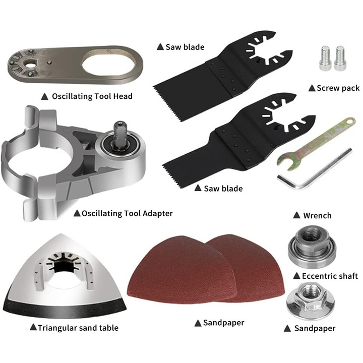 Unealta multifunctionala Adaptor, Pentru Model M10 polizor unghiular, montare rapida