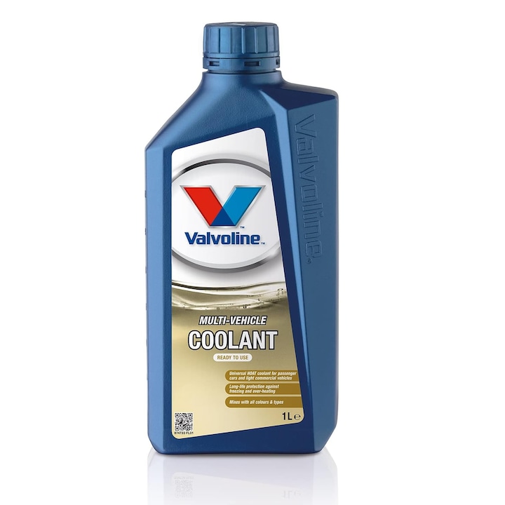 Antigel diluat VALVOLINE Multi Vehicle 874733 G11 - G13, galben, 1L