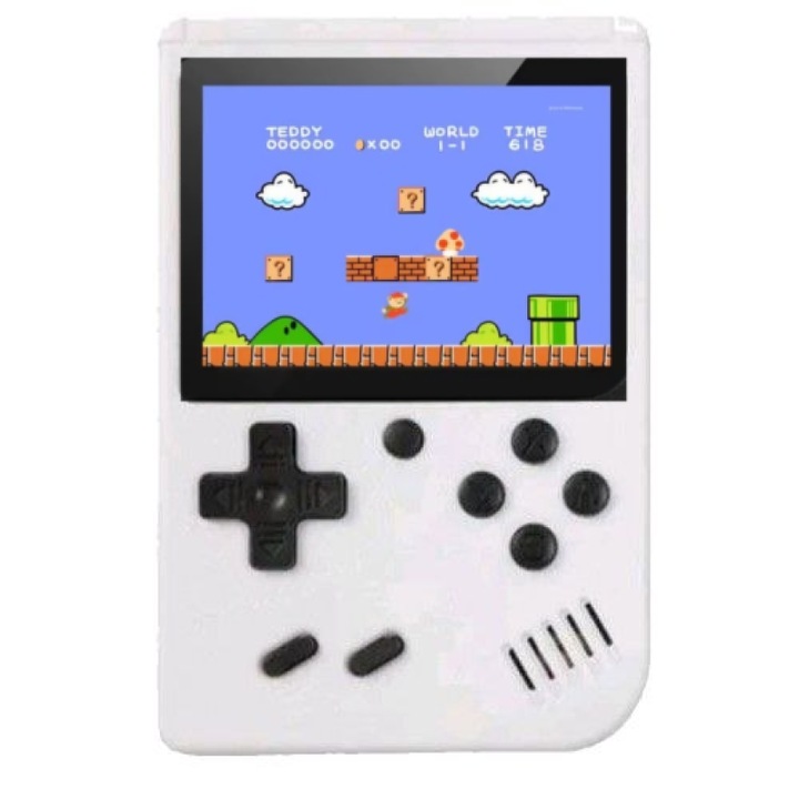 Consola de jocuri, Planet Tech, 400 jocuri, Alb