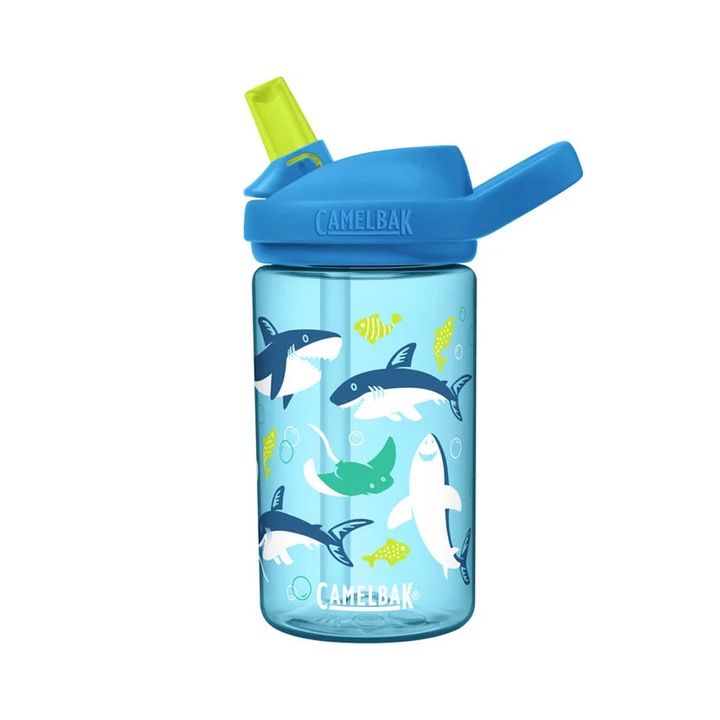 Бутилка за деца с Tritan™ CAMELBAK Eddy+, Renew - Акули и морски котки, 14OZ