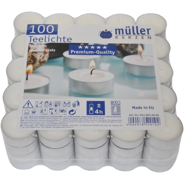 Комплект от 100 свещи, 4 ч