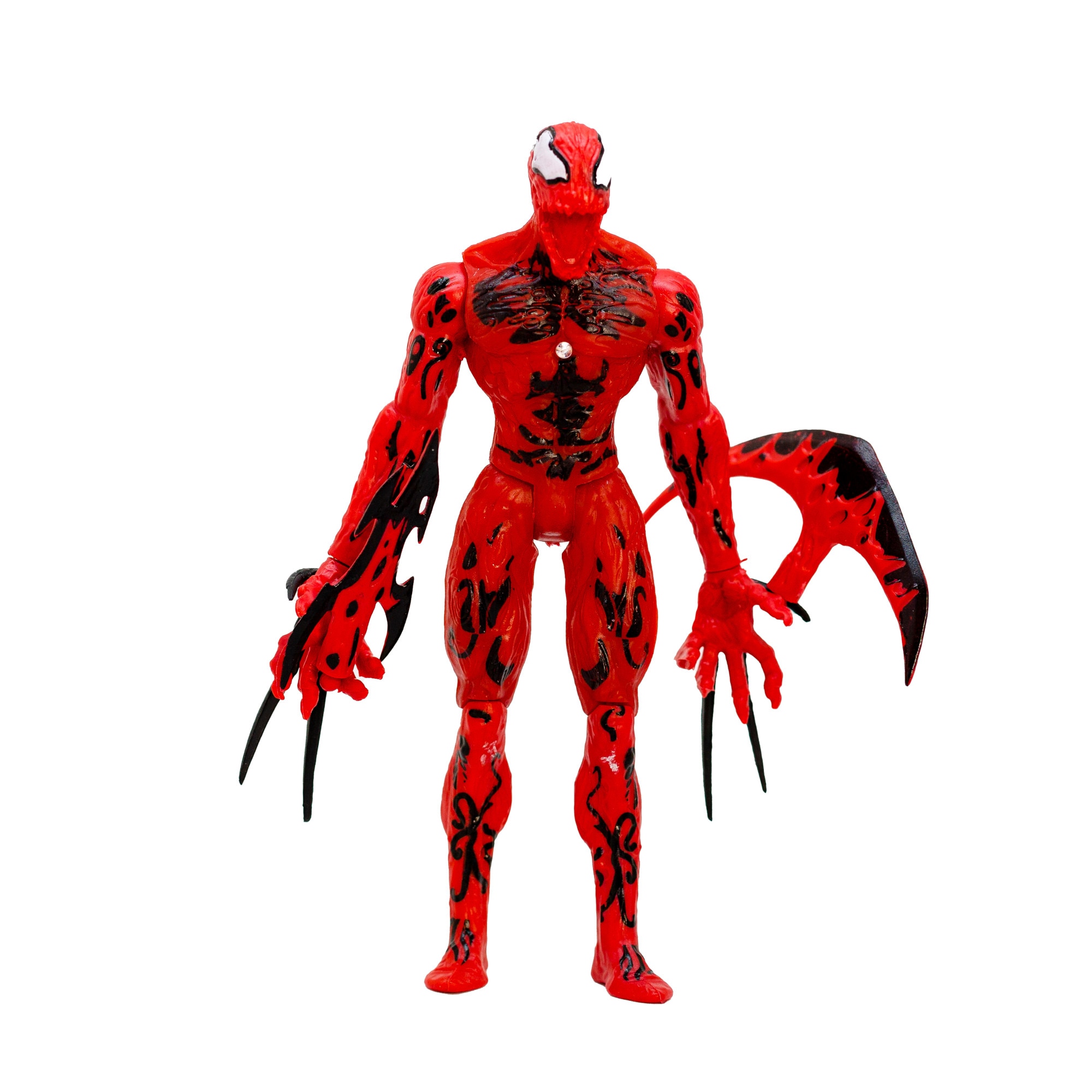 Set 5 Figurine Venom Legends, Spiderman, Tnagora®, Cu Led, 16 cm