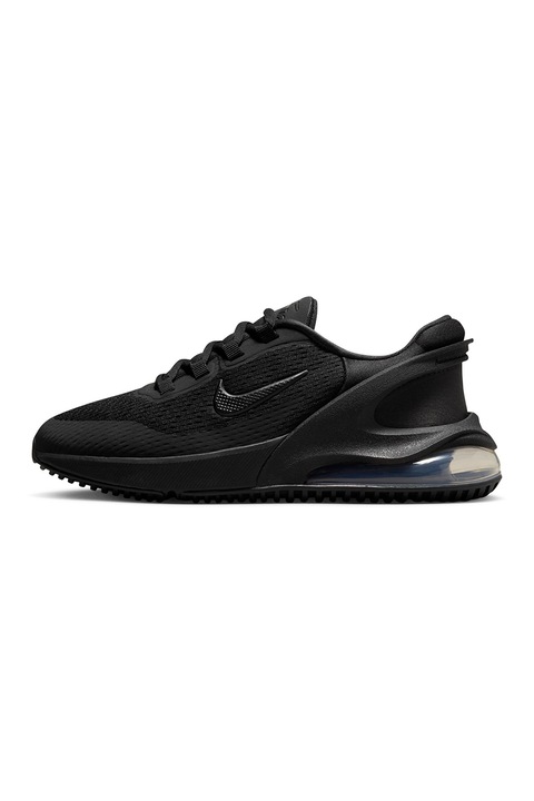 Nike, Мрежести спортни обувки Air Max 270 с еко кожа DV1968, Черен