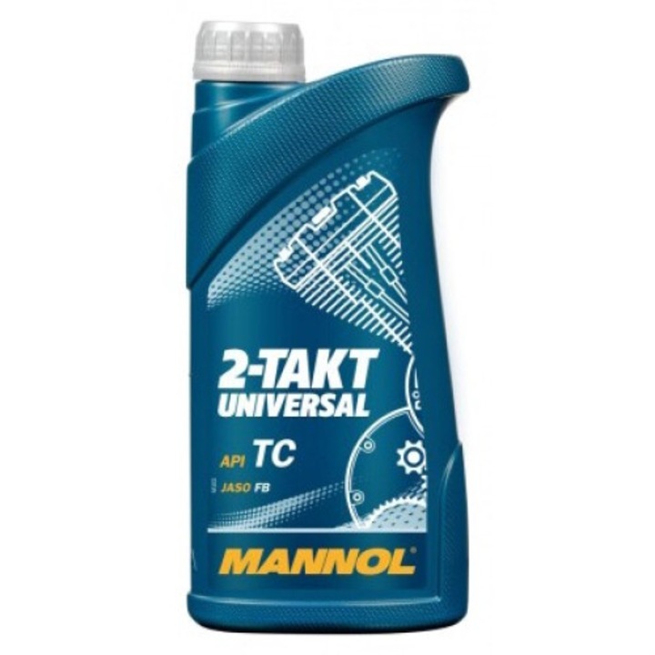 Motorolaj, motorkerékpár Mannol, Motorbike 2T Universal- 1L