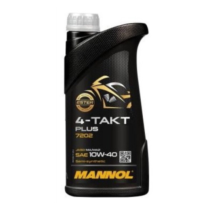 Motorolaj, motor Mannol motorbike 4T PLUS- 1L