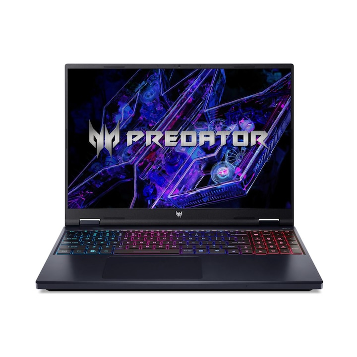 Laptop Acer Predator Helios Neo 16 PHN16-72, 16 inch 1920 x 1200, Intel Core i7-14650HX 8 C / 24 T, 5.2 Ghz, 30 MB cache, 16 GB DDR5, 512 GB SSD, Nvidia GeForce RTX 4050, Free DOS