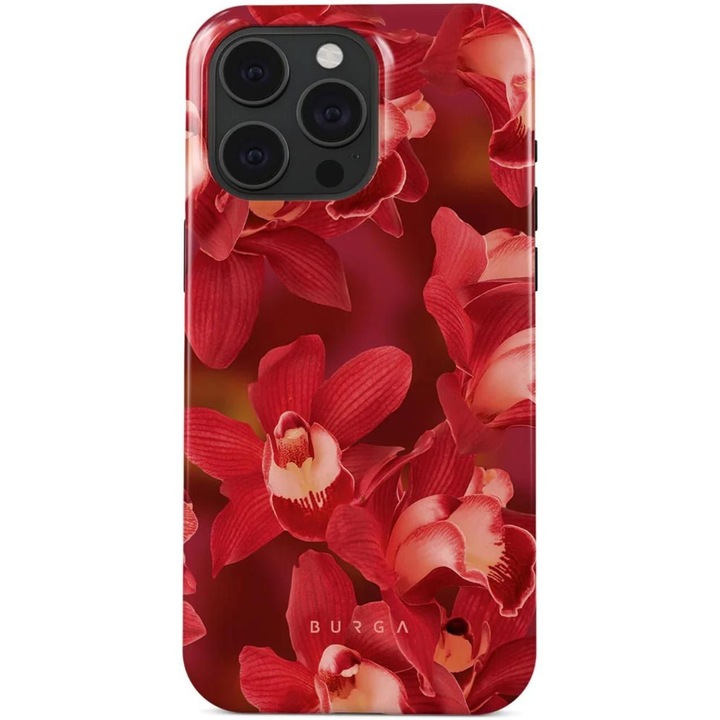 Husa de protectie Burga Dual Layer pentru iPhone 15 Pro, Goddess Energy