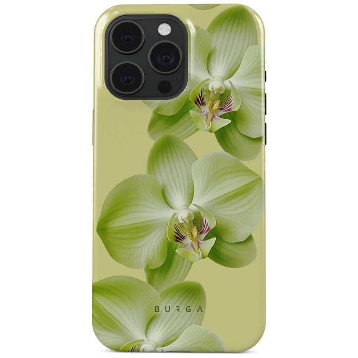 Husa de protectie Burga Dual Layer pentru iPhone 15 Pro Max, Purity