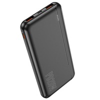 Baterie externa Lamtech, 10000mAh, QC3.0, 2xUSB out, PD, 1xUSB Type-C 20W out, 1xMicroUSB 18W in, 1xUSB Type-C 18W in, Indicator LED, Negru
