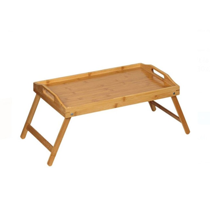 Összecsukható asztal ShopHome bambuszfához 50x30x22 cm