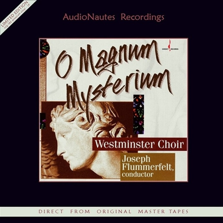 Westminster Choir, Joseph Flummerfelt, Nancianne Parrella – O Magnum Mysterium. LP, High EndAudioNautes Recordings