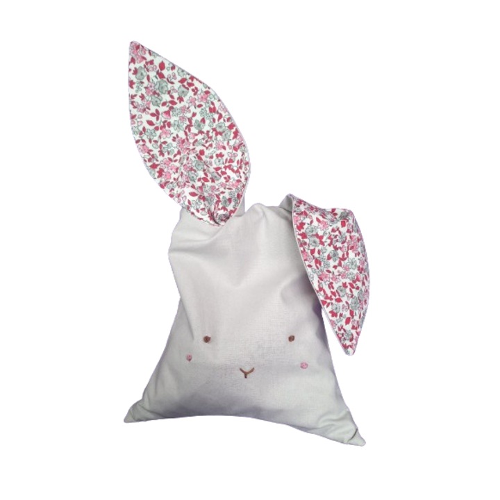 Perna de sare cu lavanda naturala, 500 g, Salty Bunny, cu husa detasabila, 18x18cm