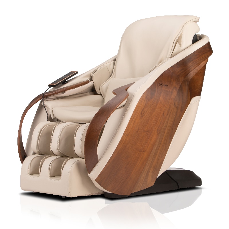 Fotoliu de masaj japonez D.Core CIRRUS, Beige - eMAG.ro