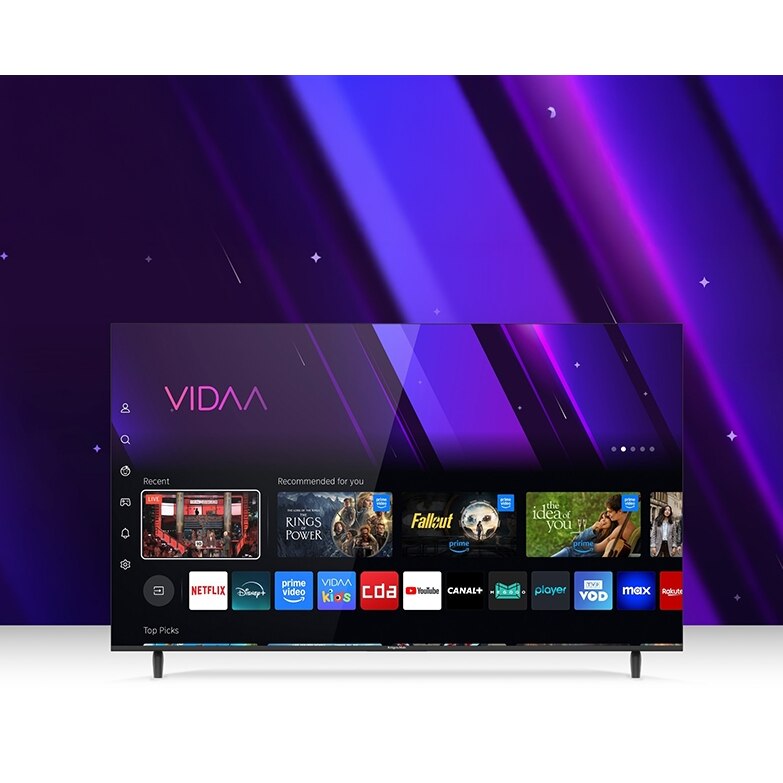 Televizor LED Kruger&Matz 165 cm 65" KM0265UHD-V3, Ultra HD 4K, Smart TV, WiFi, CI+