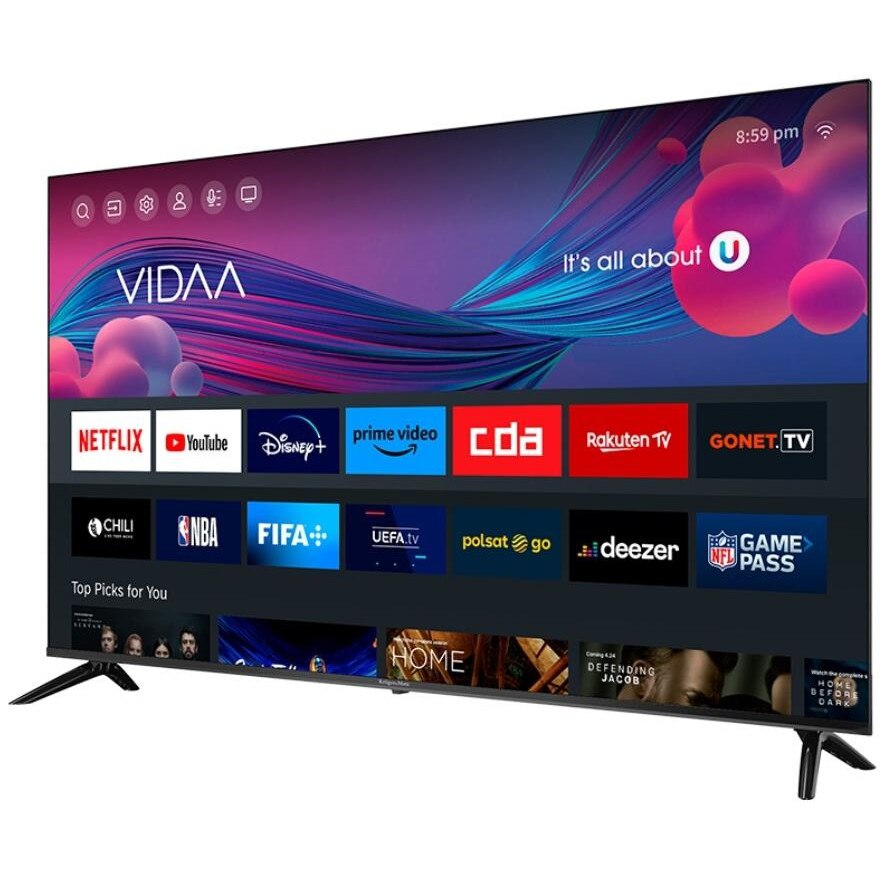 LED телевизор Kruger&Matz 165 см 65" KM0265UHD-V, Ultra HD 4K, Smart TV ...