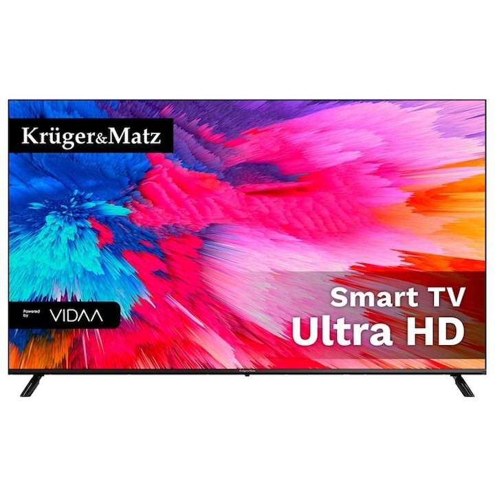 LED телевизор Kruger&Matz 165 см 65" KM0265UHD-V, Ultra HD 4K, Smart TV, WiFi, CI+