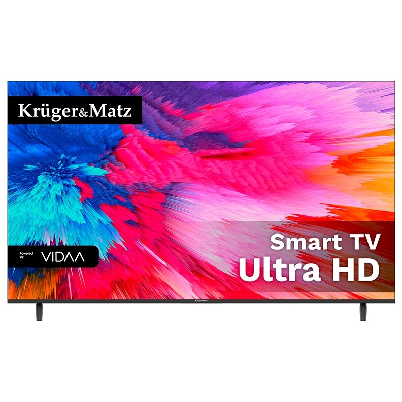 Televizor LED Kruger&Matz 165 cm 65" KM0265UHD-V3, Ultra HD 4K, Smart TV, WiFi, CI+