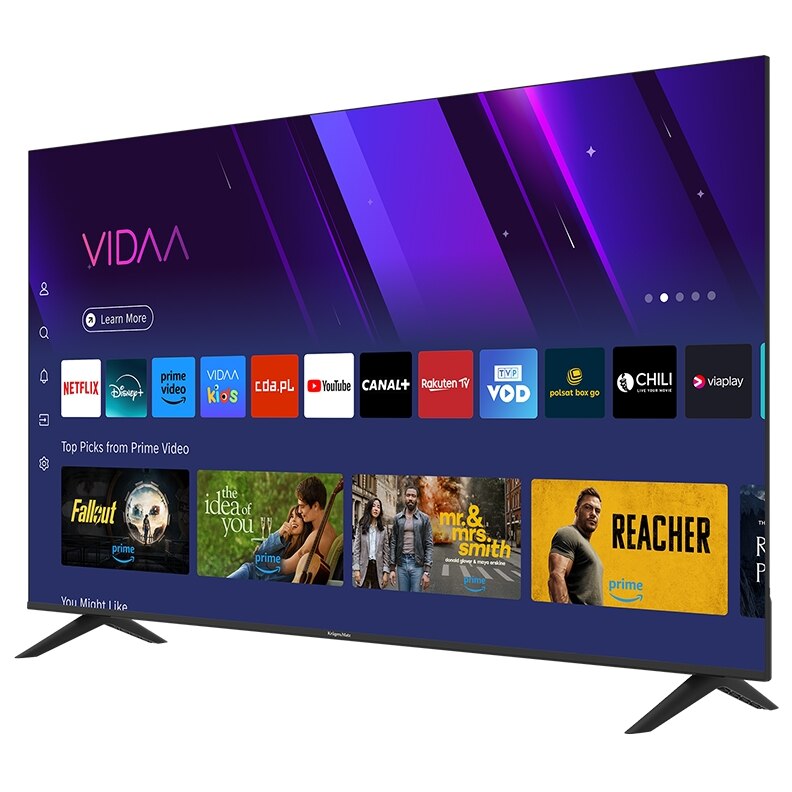 Televizor LED Kruger&Matz 165 cm 65" KM0265UHD-V3, Ultra HD 4K, Smart TV, WiFi, CI+
