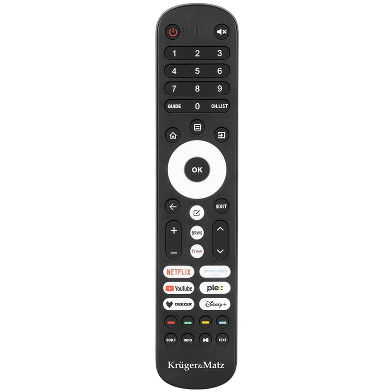 Televizor LED Kruger&Matz 165 cm 65" KM0265UHD-V3, Ultra HD 4K, Smart TV, WiFi, CI+