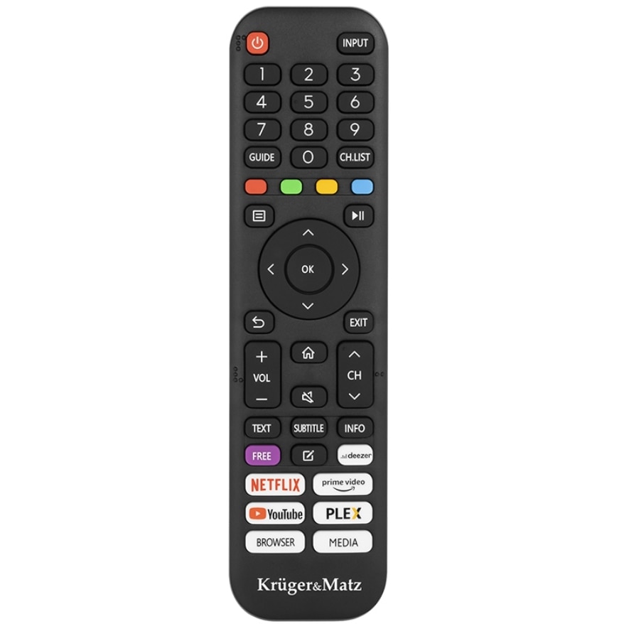 Televizor LED Kruger&Matz 165 cm 65" KM0265UHD-V3, Ultra HD 4K, Smart TV, WiFi, CI+