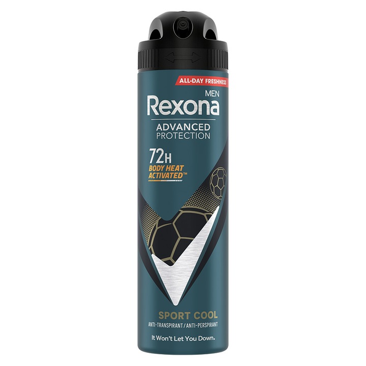 Rexona Men Advanced Protection Sport Cool izzadásgátló aeroszol, 150 ml