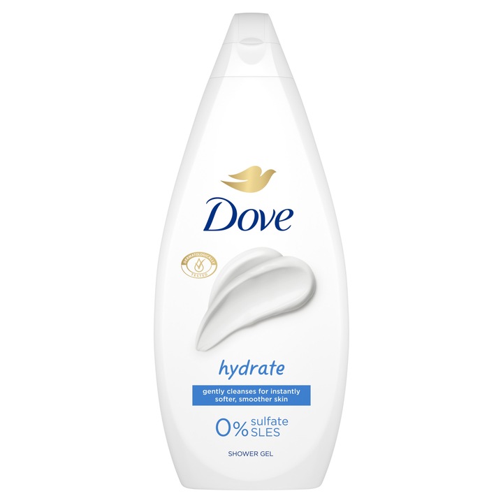 Душ гел Dove Essential Care Hydrate, 720 мл
