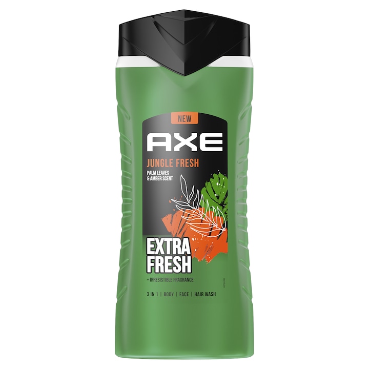 Axe Jungle Fresh tusfürdő, 400ml