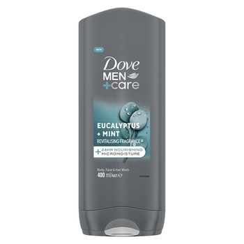 Gel de dus Eucalyptus, Dove Men+Care, 400 ml