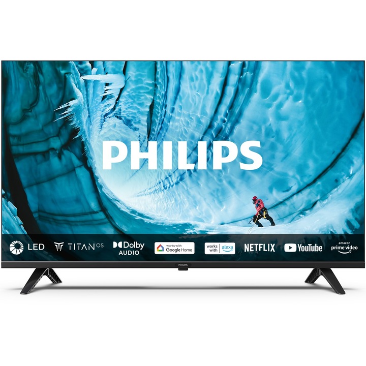 Televizor Philips LED 32PHS6009, 80 cm, Smart TV, HD, Clasa D (Model 2024)