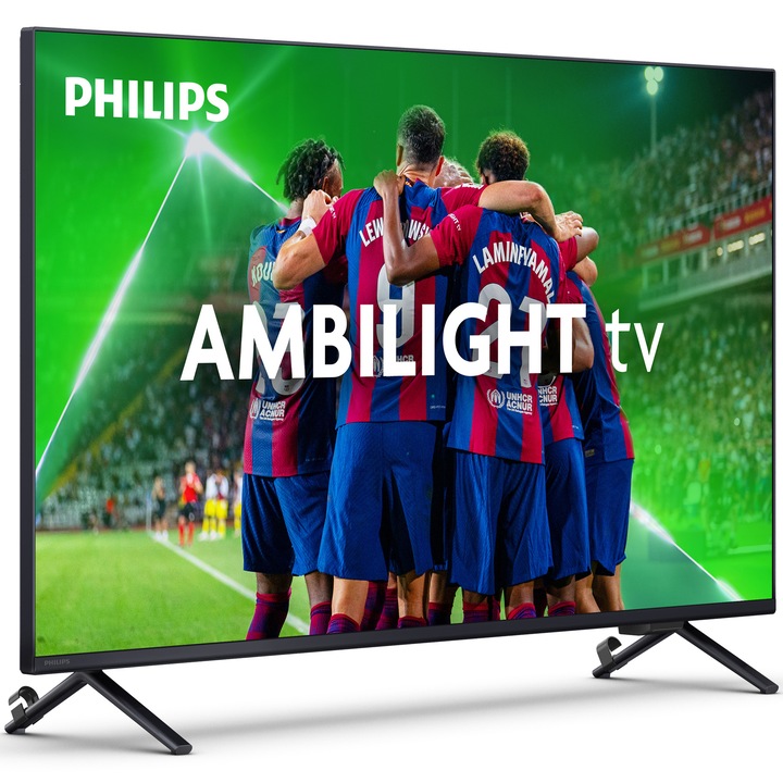 Televizor Philips AMBILIGHT tv LED 43PUS8319, 108 cm, Smart TV, 4K Ultra HD, Clasa G (Model 2024)