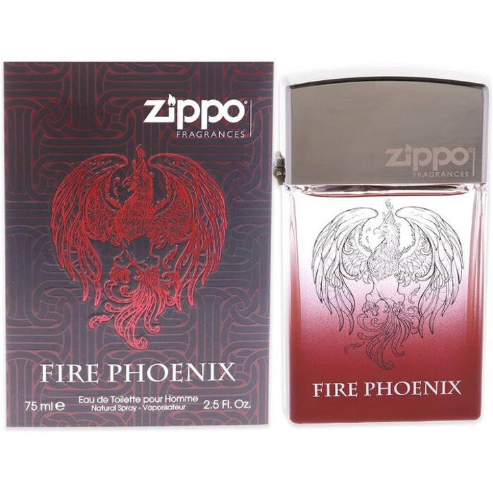 Мъжка тоалетна вода, Zippo Fire Phoenix, 75 мл