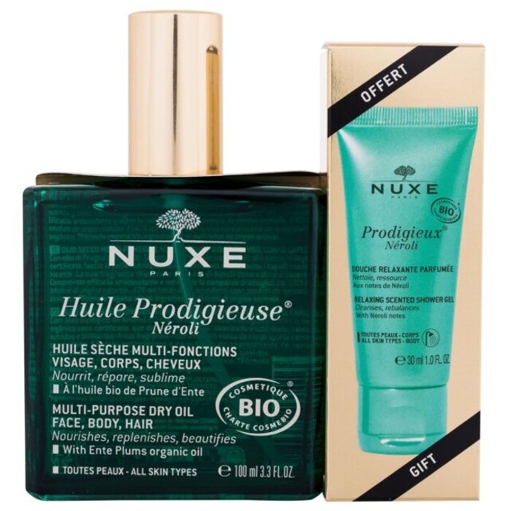 Set ingrijire corp, Nuxe, Huile Prodigieuse Neroli