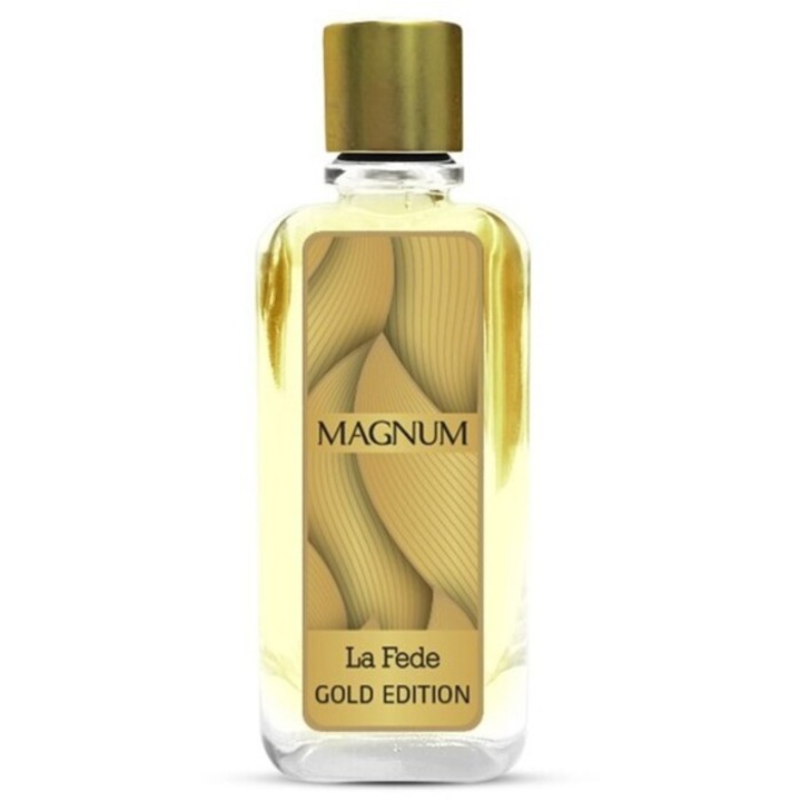 Apa de parfum unisex, La Fede Magnum Gold Edition, 100ml
