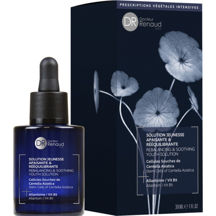 Serum facial Dr. Renaud Centella Asiatica, reechilibrant si calmant, 30 ml